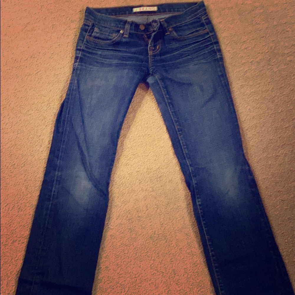J brand dark wash straight leg